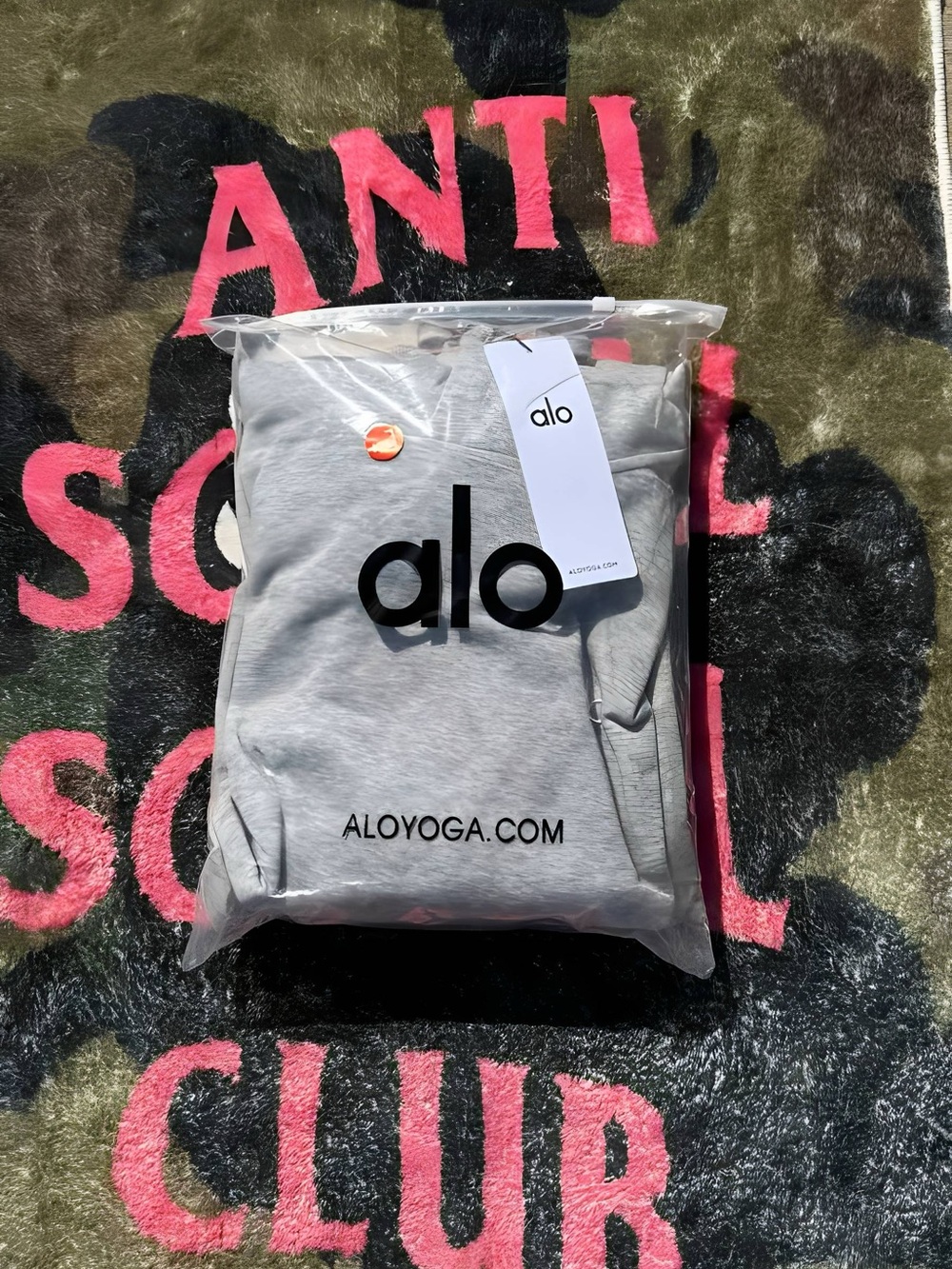 ALO Set | Men's Light Gray | Sweatshirt&Sweatpants